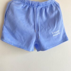 ladies blue shorts